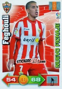 Sticker Feghouli - Liga BBVA 2010-2011. Adrenalyn XL n. 445 - Panini