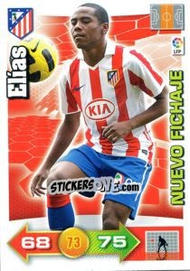 Sticker Elías - Liga BBVA 2010-2011. Adrenalyn XL n. 447 - Panini