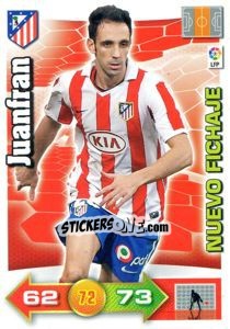 Sticker Juanfran - Liga BBVA 2010-2011. Adrenalyn XL n. 448 - Panini