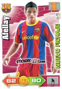 Sticker Afellay - Liga BBVA 2010-2011. Adrenalyn XL n. 449 - Panini