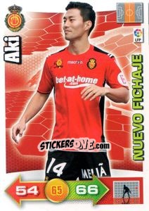 Sticker Aki - Liga BBVA 2010-2011. Adrenalyn XL n. 461 - Panini