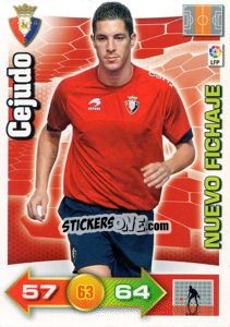 Figurina Cejudo - Liga BBVA 2010-2011. Adrenalyn XL - Panini