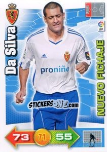 Sticker Da Silva - Liga BBVA 2010-2011. Adrenalyn XL - Panini