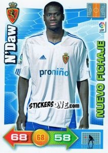 Sticker N´Daw - Liga BBVA 2010-2011. Adrenalyn XL n. 472 - Panini