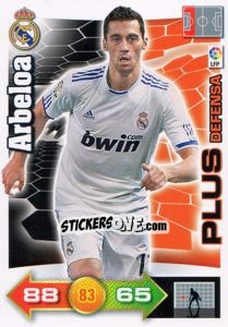 Sticker Arbeloa - Liga BBVA 2010-2011. Adrenalyn XL n. 477 - Panini
