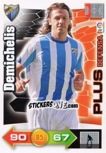 Sticker Demichelis - Liga BBVA 2010-2011. Adrenalyn XL n. 478 - Panini