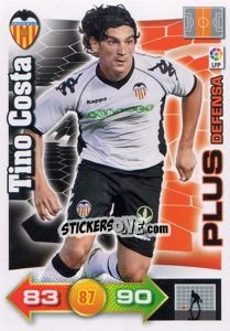 Figurina Tino Costa - Liga BBVA 2010-2011. Adrenalyn XL - Panini