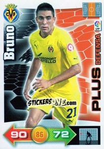 Cromo Bruno Soriano - Liga BBVA 2010-2011. Adrenalyn XL - Panini