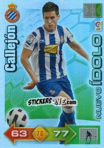 Sticker Callejón - Liga BBVA 2010-2011. Adrenalyn XL - Panini
