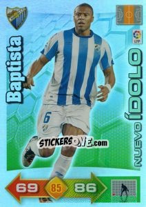 Sticker Baptista - Liga BBVA 2010-2011. Adrenalyn XL n. 484 - Panini