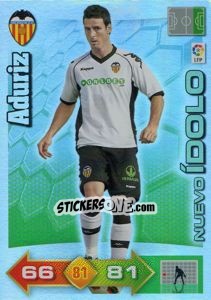 Sticker Aduriz - Liga BBVA 2010-2011. Adrenalyn XL n. 485 - Panini