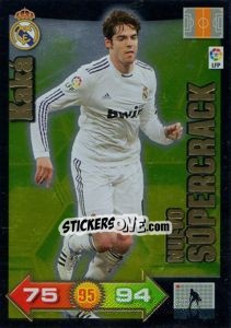 Sticker Kaká - Liga BBVA 2010-2011. Adrenalyn XL n. 487 - Panini