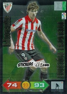 Cromo Fernando Llorente - Liga BBVA 2010-2011. Adrenalyn XL - Panini