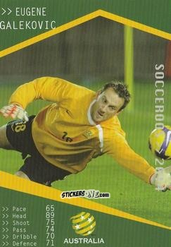 Figurina Eugene Galekovic - Football Australia Trading Cards 2014-2015 n. 173 - Tap'N'Play