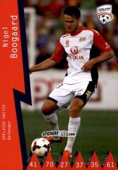 Cromo Nigel Boogard - Football Australia Trading Cards 2014-2015 n. 1 - Tap'N'Play