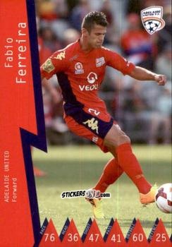 Cromo Fabio Ferreira - Football Australia Trading Cards 2014-2015 n. 5 - Tap'N'Play