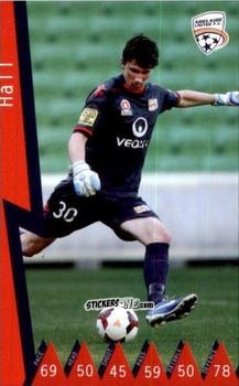 Cromo John Hall - Football Australia Trading Cards 2014-2015 n. 7 - Tap'N'Play