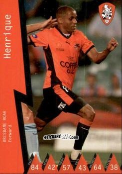 Cromo Henrique De Andrade Silva - Football Australia Trading Cards 2014-2015 n. 17 - Tap'N'Play