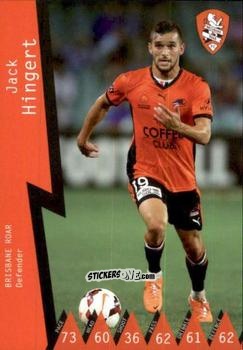 Cromo Jack Hingert - Football Australia Trading Cards 2014-2015 n. 19 - Tap'N'Play