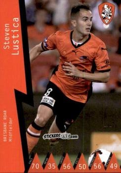 Cromo Steven Lustica - Football Australia Trading Cards 2014-2015 n. 20 - Tap'N'Play