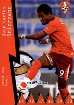 Cromo Jean Carlos Solorzano - Football Australia Trading Cards 2014-2015 n. 25 - Tap'N'Play