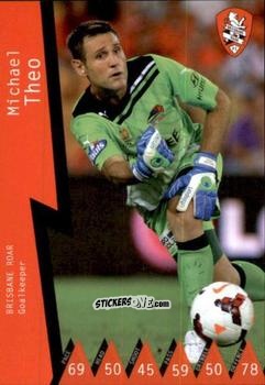 Cromo Michael Theo - Football Australia Trading Cards 2014-2015 n. 27 - Tap'N'Play