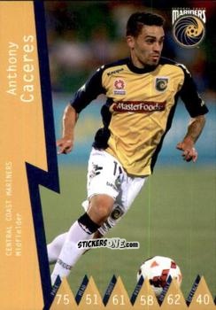 Figurina Anthony Caceres - Football Australia Trading Cards 2014-2015 n. 29 - Tap'N'Play
