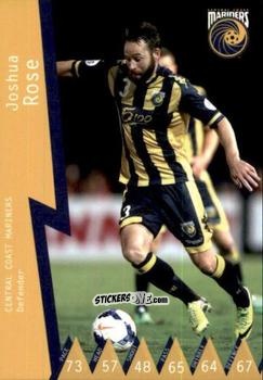 Figurina Joshua Rose - Football Australia Trading Cards 2014-2015 n. 34 - Tap'N'Play