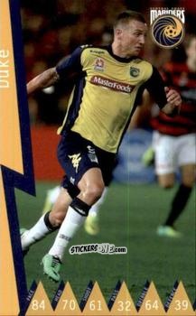 Figurina Mitchell Duke - Football Australia Trading Cards 2014-2015 n. 38 - Tap'N'Play