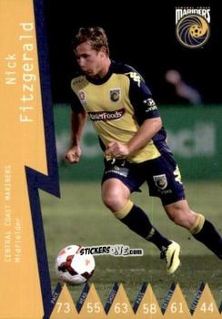 Figurina Nick Fitzgerald - Football Australia Trading Cards 2014-2015 n. 39 - Tap'N'Play
