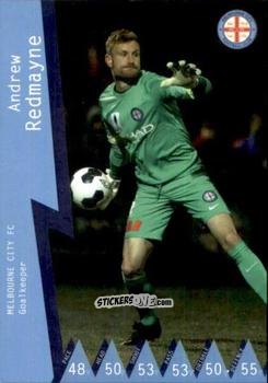 Cromo Andrew Redmayne - Football Australia Trading Cards 2014-2015 n. 44 - Tap'N'Play