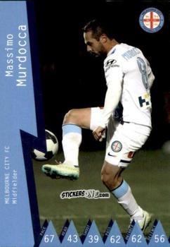 Figurina Massimo Murdocca - Football Australia Trading Cards 2014-2015 n. 46 - Tap'N'Play