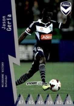 Sticker Jason Geria - Football Australia Trading Cards 2014-2015 n. 56 - Tap'N'Play