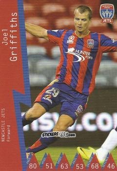 Sticker Joel Griffiths - Football Australia Trading Cards 2014-2015 n. 72 - Tap'N'Play