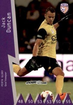 Cromo Jack Duncan - Football Australia Trading Cards 2014-2015 n. 85 - Tap'N'Play