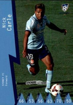 Figurina Nick Carle - Football Australia Trading Cards 2014-2015 n. 96 - Tap'N'Play