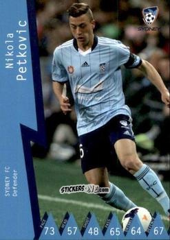 Figurina Nikola Petkovic - Football Australia Trading Cards 2014-2015 n. 97 - Tap'N'Play