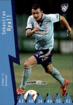 Figurina Sebastian Ryall - Football Australia Trading Cards 2014-2015 n. 102 - Tap'N'Play