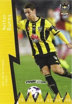 Cromo Nathan Burns - Football Australia Trading Cards 2014-2015 n. 116 - Tap'N'Play