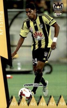 Cromo Roy Krishna - Football Australia Trading Cards 2014-2015 n. 118 - Tap'N'Play