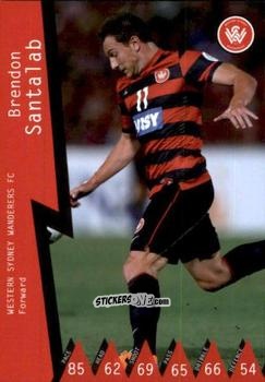 Cromo Brendon Santalab - Football Australia Trading Cards 2014-2015 n. 122 - Tap'N'Play