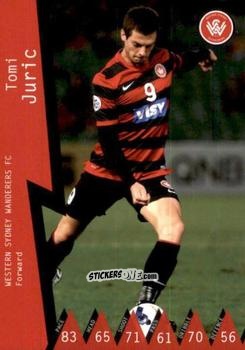 Sticker Tomi Juric - Football Australia Trading Cards 2014-2015 n. 133 - Tap'N'Play
