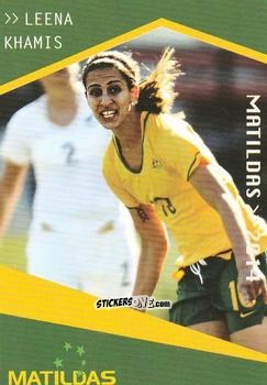 Sticker Leena Khamis - Football Australia Trading Cards 2014-2015 n. 148 - Tap'N'Play