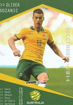 Figurina Oliver Bozanic - Football Australia Trading Cards 2014-2015 n. 156 - Tap'N'Play