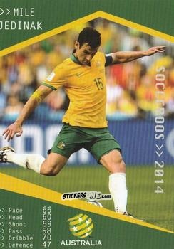 Cromo Mile Jedinak - Football Australia Trading Cards 2014-2015 n. 172 - Tap'N'Play