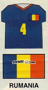 Figurina Rumania - Sport Football '94 USA - NO EDITOR