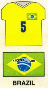 Sticker Brazil - Sport Football '94 USA n. 5 - NO EDITOR