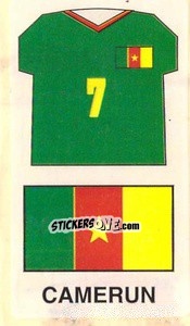 Sticker Camerun - Sport Football '94 USA n. 7 - NO EDITOR