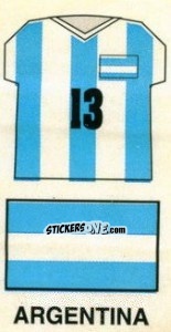 Figurina Argentina - Sport Football '94 USA - NO EDITOR