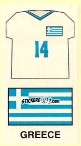 Sticker Greece - Sport Football '94 USA - NO EDITOR